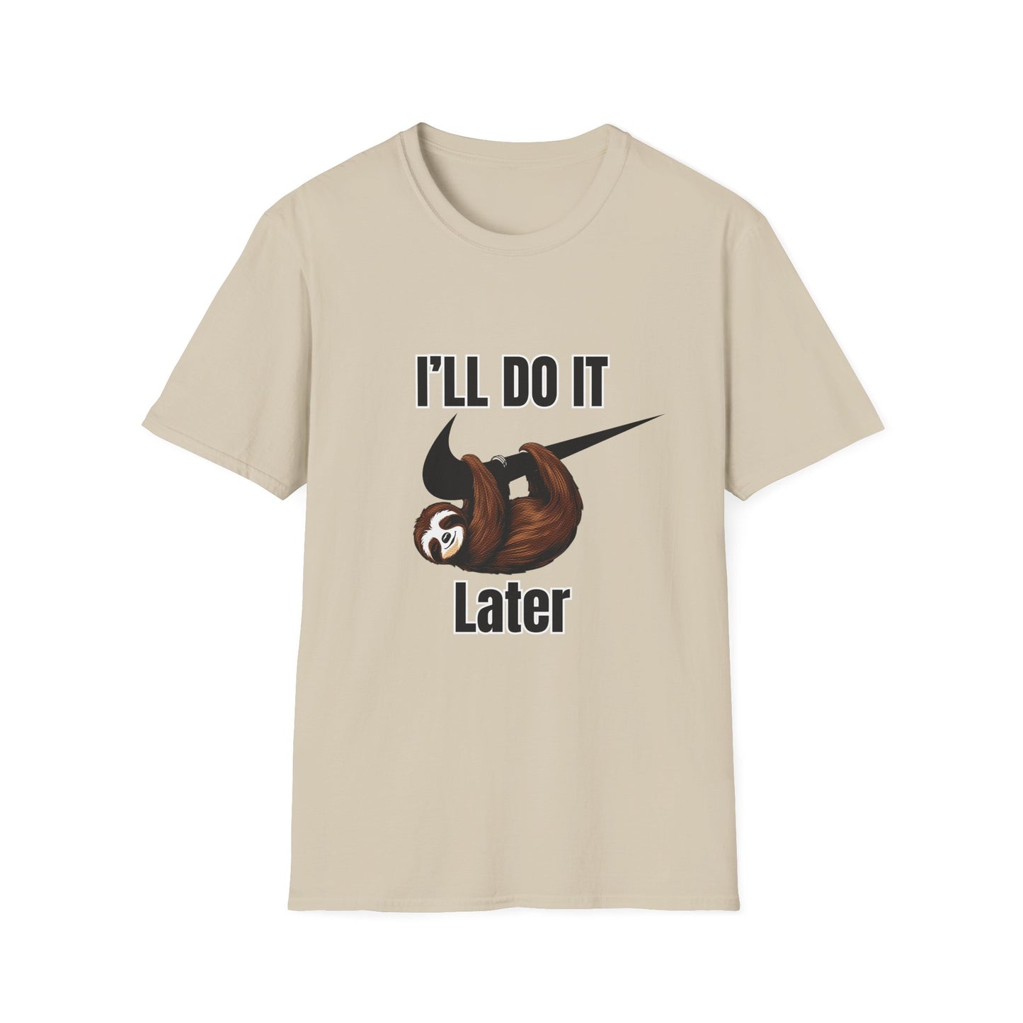 Camiseta con humor de perezoso - Amantes de la procrastinación