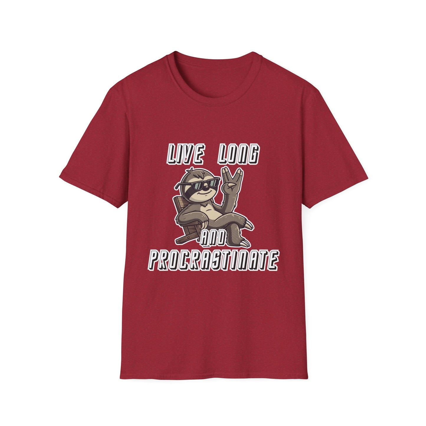 Camiseta divertida de perezoso inspirada en Star Trek