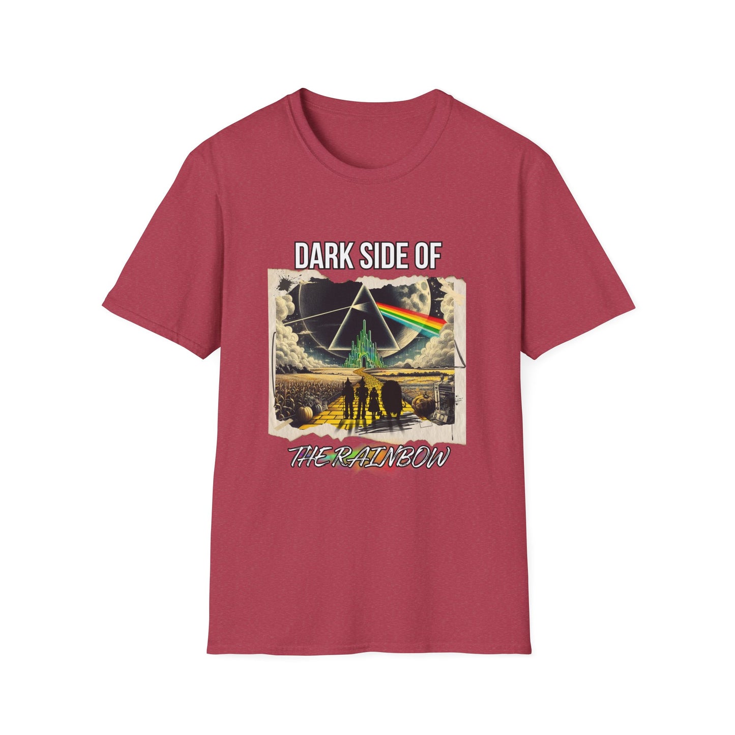 Camiseta de Pink Floyd y El Mago de Oz: tributo al lado oscuro de la luna 