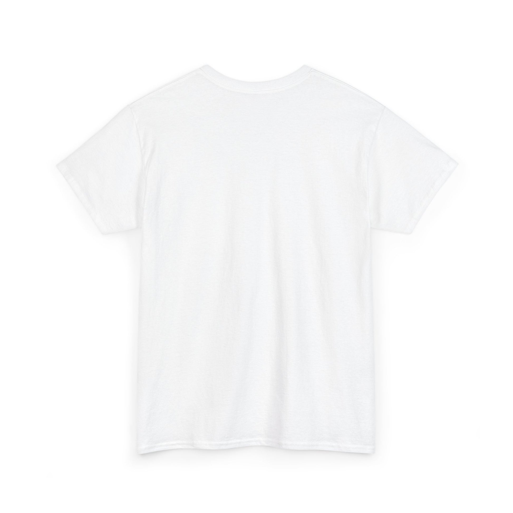 Unisex heavy cotton t-shirt featuring a Dali-inspired melted clock in the "O" of "Mondays [Mood]." This funny retro tee blends surreal art with vintage style, making it a perfect conversation starter for anyone who loves quirky humor and unique aesthetic design.