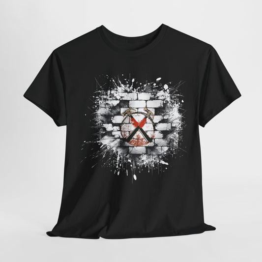 Pink Floyd Another Brick in the Wall T‑Shirt featuring an original design that blends classic rock vibes with gritty urban art, ideal for fans of rock, hard rock, and progressive music.
