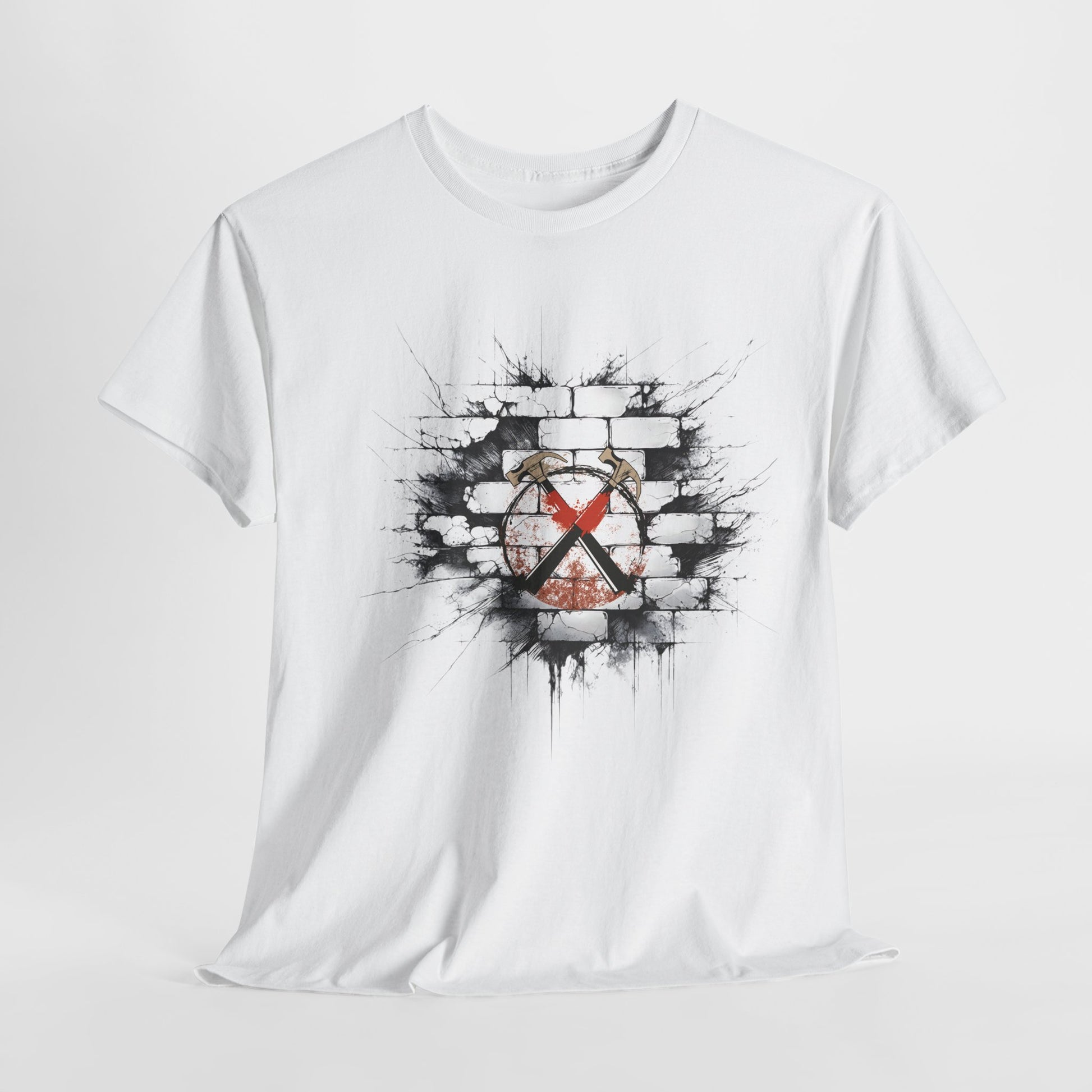 Pink Floyd Another Brick in the Wall T‑Shirt featuring an original design that blends classic rock vibes with gritty urban art, ideal for fans of rock, hard rock, and progressive music.